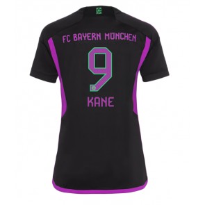 Bayern Munich Harry Kane #9 Replika Udebanetrøje Dame 2023-24 Kortærmet